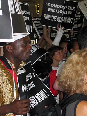 Mercredi 16 juillet, le matin - Manifestation