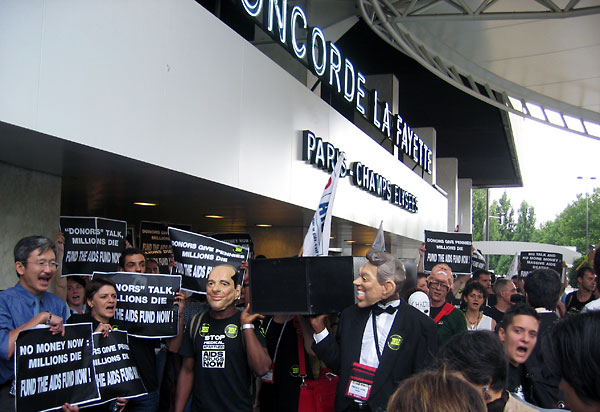 Mercredi 16 juillet, le matin - Manifestation