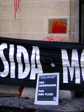 Zap de l'ambassade du Maroc