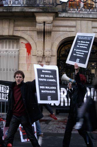 Zap de l'ambassade du Maroc