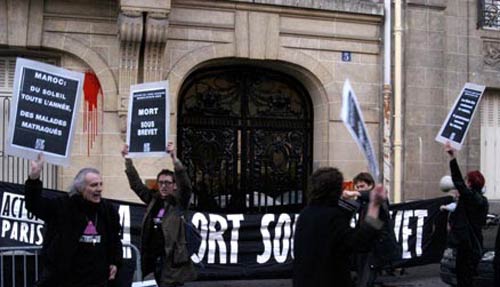 Zap de l'ambassade du Maroc