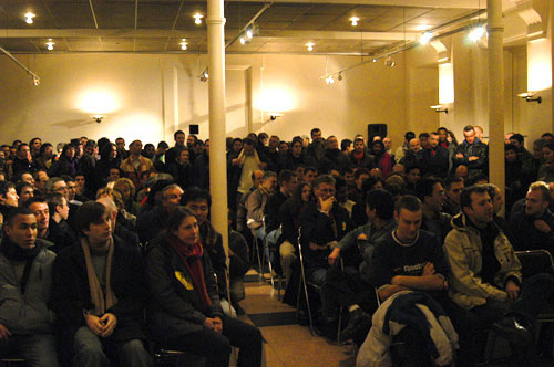 Réunion organisée à la suite de la manifestation