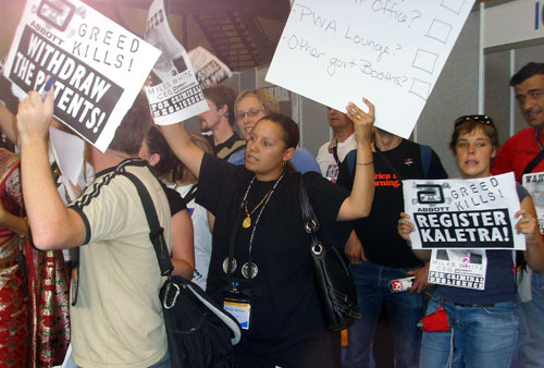 Toronto 2006 - Manif contre Abott