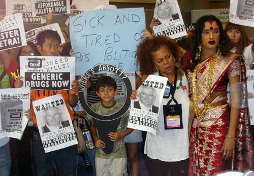 Toronto 2006 - Manif contre Abott