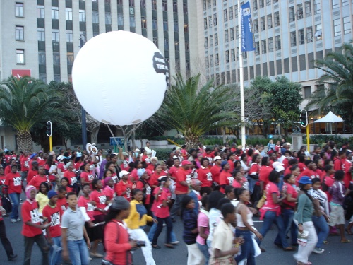 29 juill 2009 Manifestation de TAC à Cape Town 7