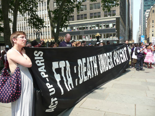 Marche à New York pour l’accès aux traitements