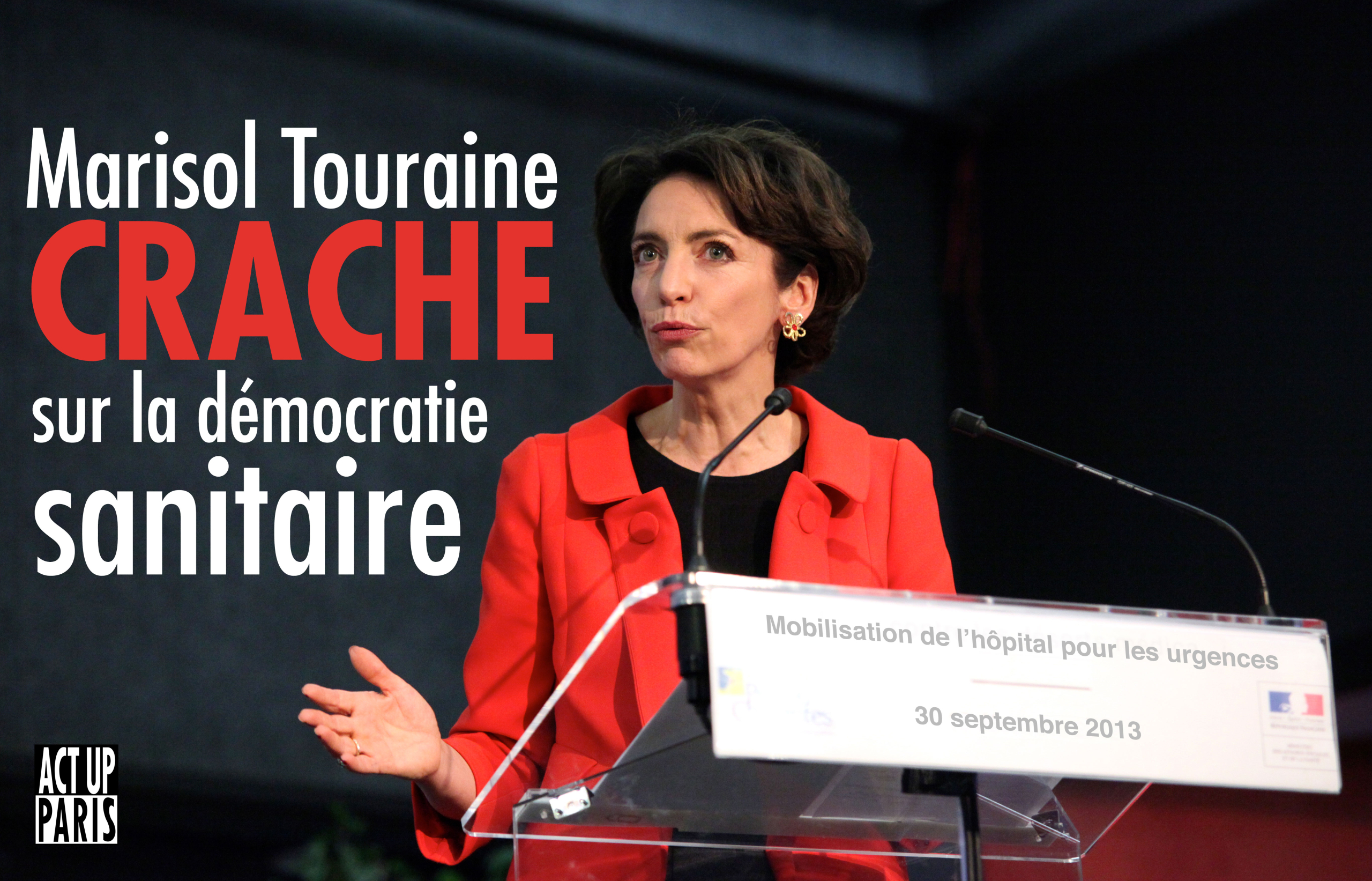 Marisol Touraine crache sur la démocratie sanitaire