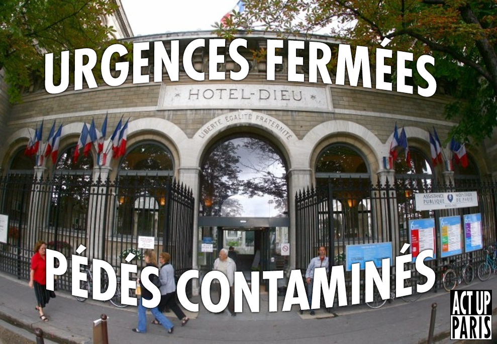 Urgences fermées, pédés contaminés