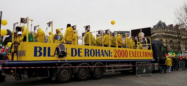 Président d'Iran à Paris
